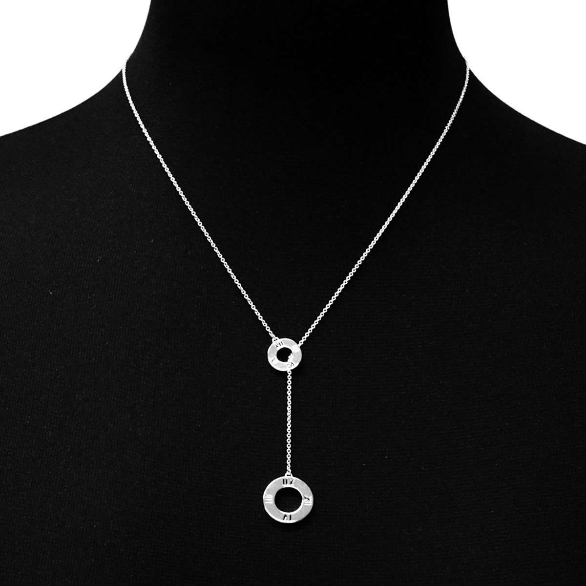 ティファニー TIFFANY&CO 30419359 アトラス ラリアット ペンダント ネックレス SS 47cm