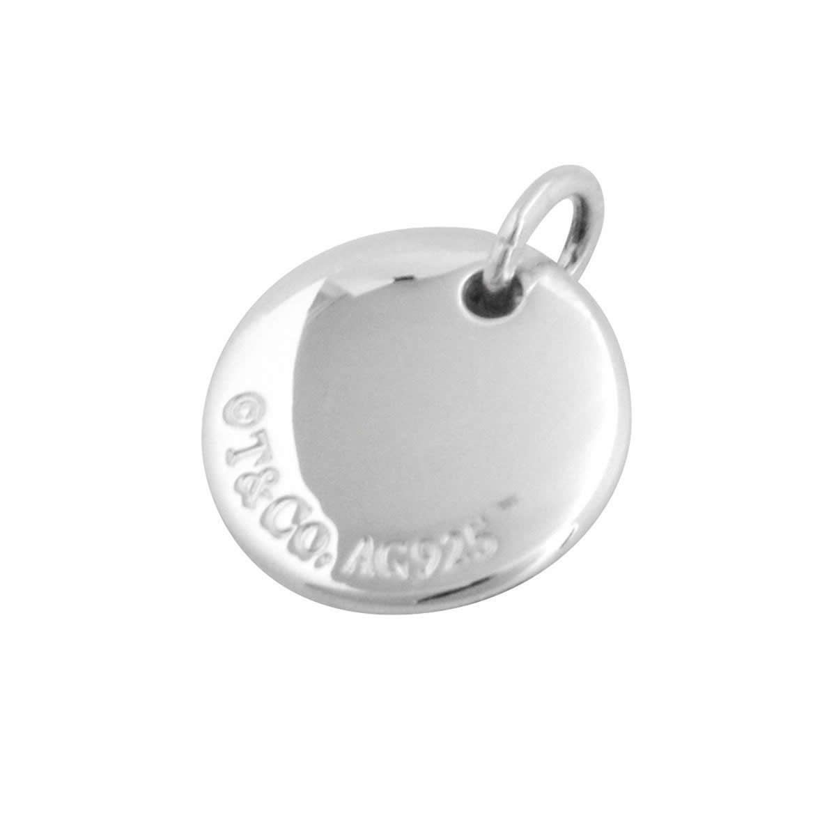 ティファニー TIFFANY&CO 25875257 ノーツ レター アルファベット イニシャル T ディスク チャーム (ペンダントトップ) スモール SS