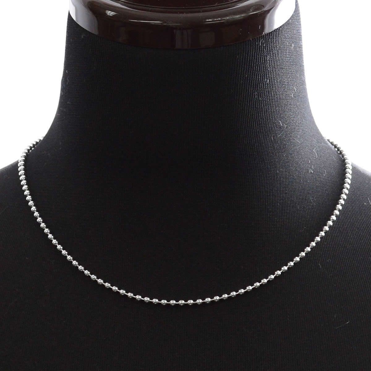 ティファニー TIFFANY&CO 22652028 ラージ ビーズ チェーン ネックレス SS 41cm