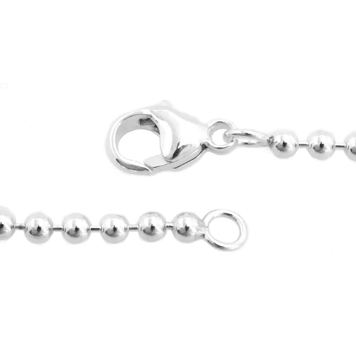 ティファニー TIFFANY&CO 22652028 ラージ ビーズ チェーン ネックレス SS 41cm