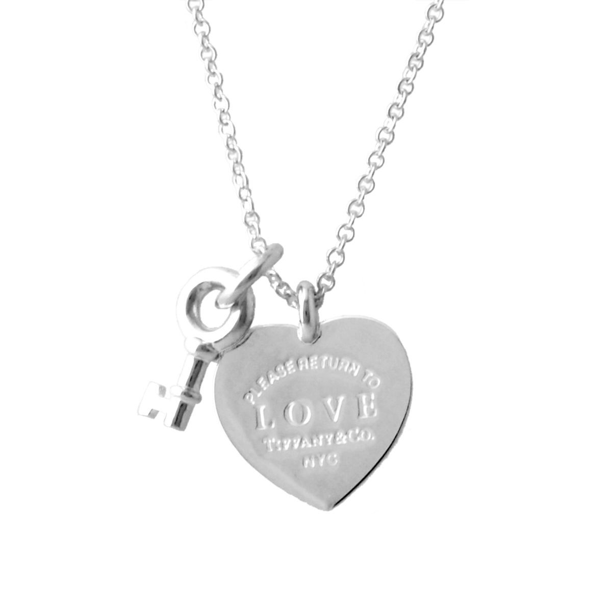 ティファニー TIFFANY&CO 36339497 RTT  リターン トゥ ティファニー ラブ ハート タグ キー ペンダント SS 41cm～46cm ネックレス