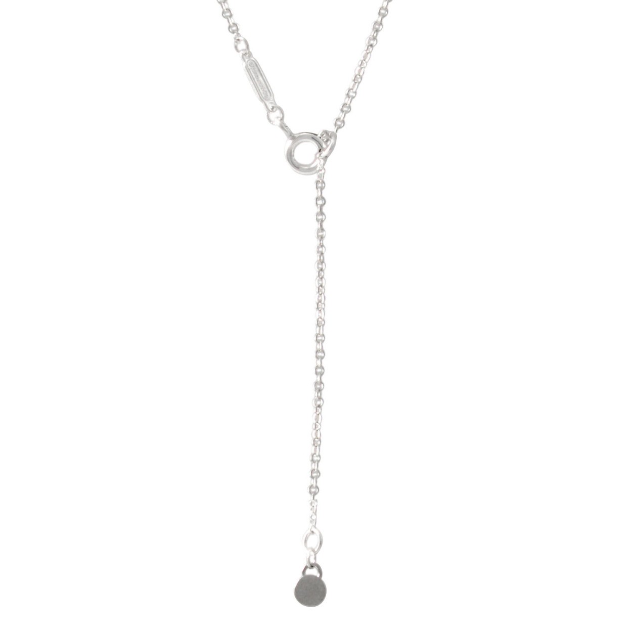 ティファニー TIFFANY&CO 35235736 RTT  リターン トゥ ティファニー サークル デュオ ペンダント (SS/RUBEDO) ネックレス 41～46cm