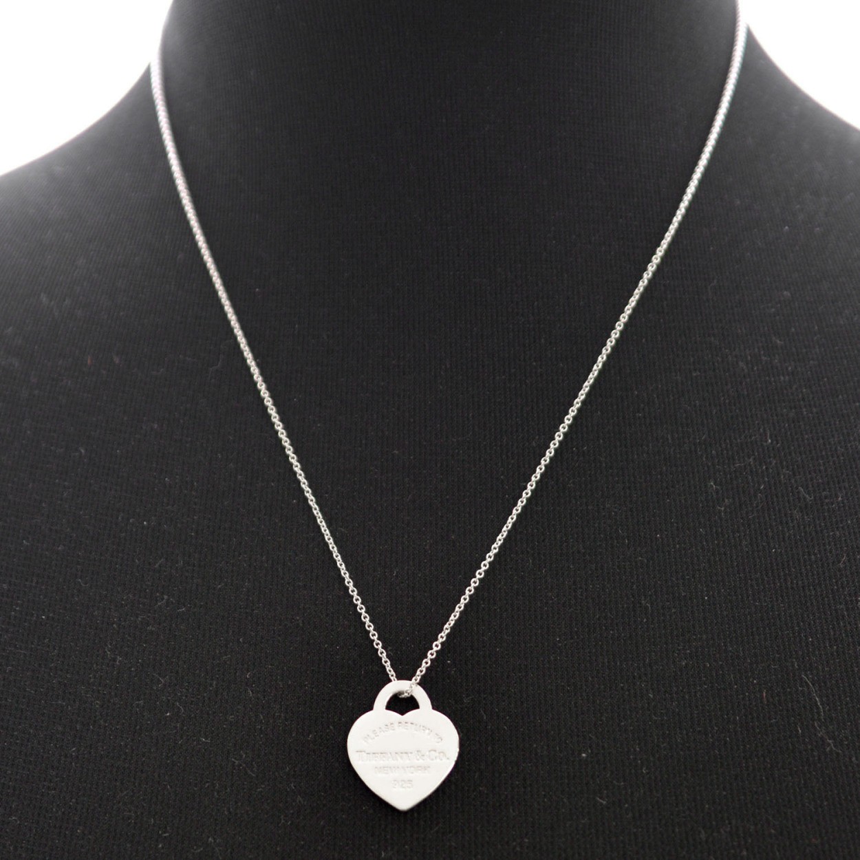 ティファニー TIFFANY&CO 22305956 RTT  リターン トゥ ティファニー スモール ハート タグ ペンダント (SS) ネックレス 46cm