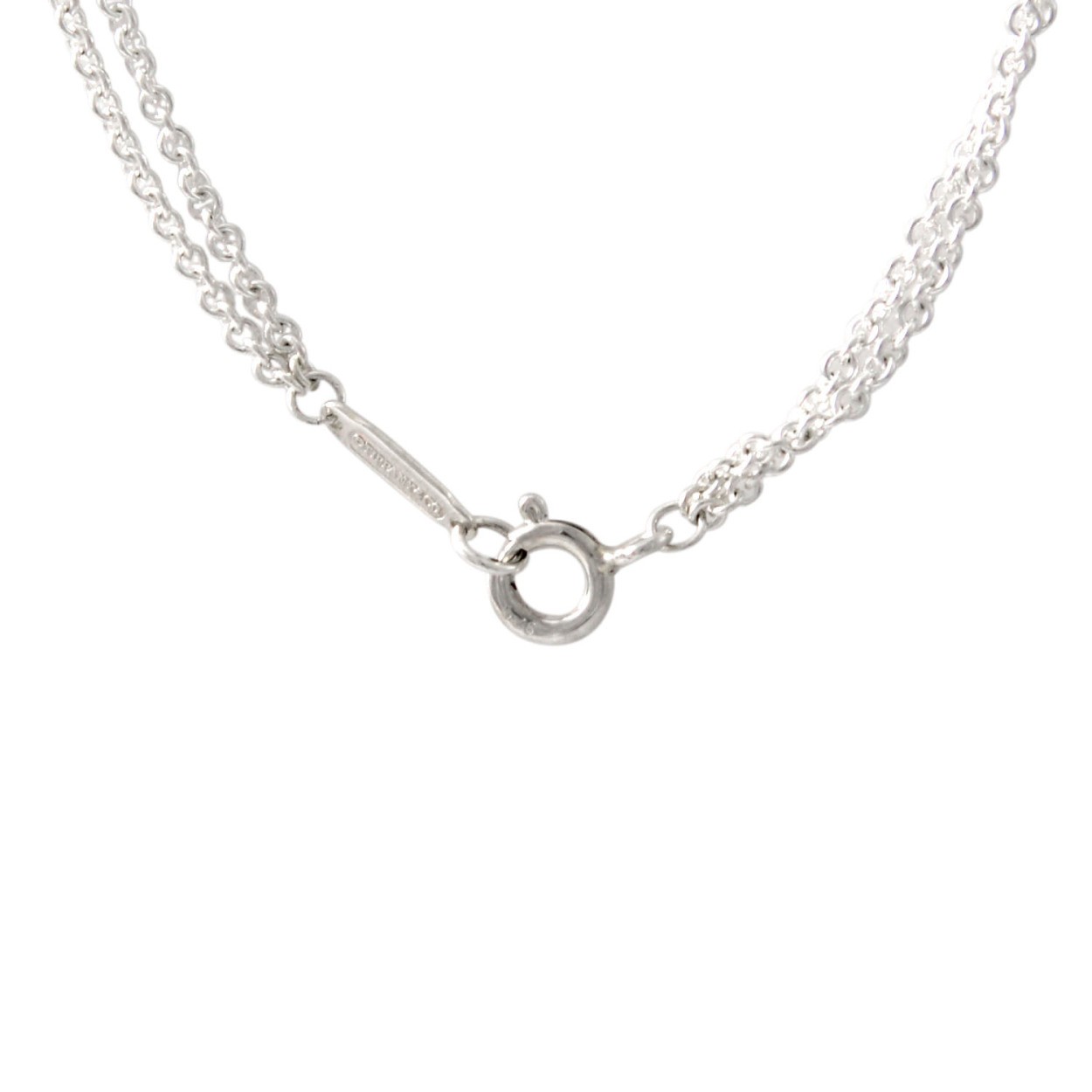 ティファニー TIFFANY&CO 30705564 インフィニティ ダブル チェーン ペンダント (SS) ネックレス 41cm