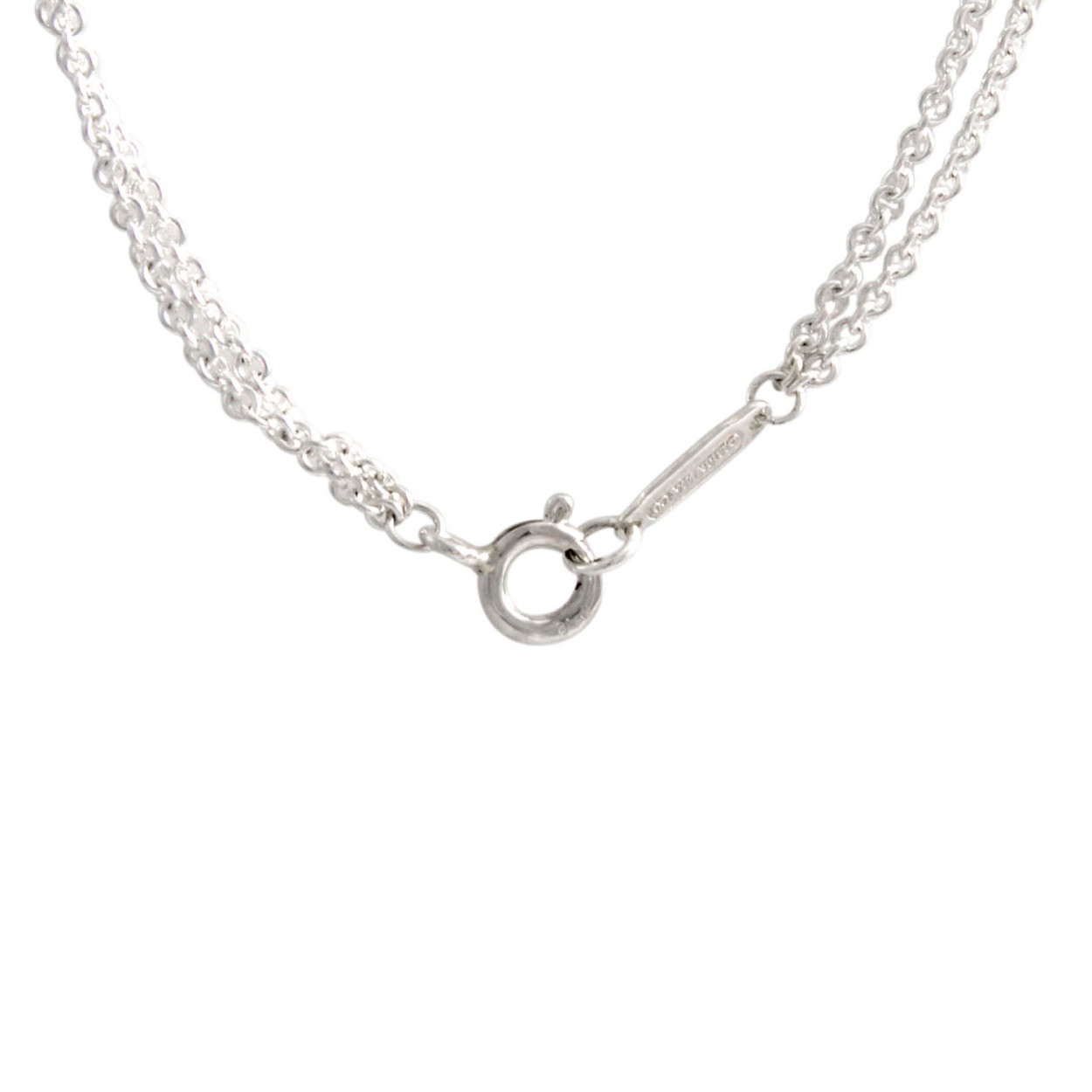 ティファニー TIFFANY&CO 30319591 インフィニティ ダブル チェーン ペンダント (SS) ネックレス 46cm