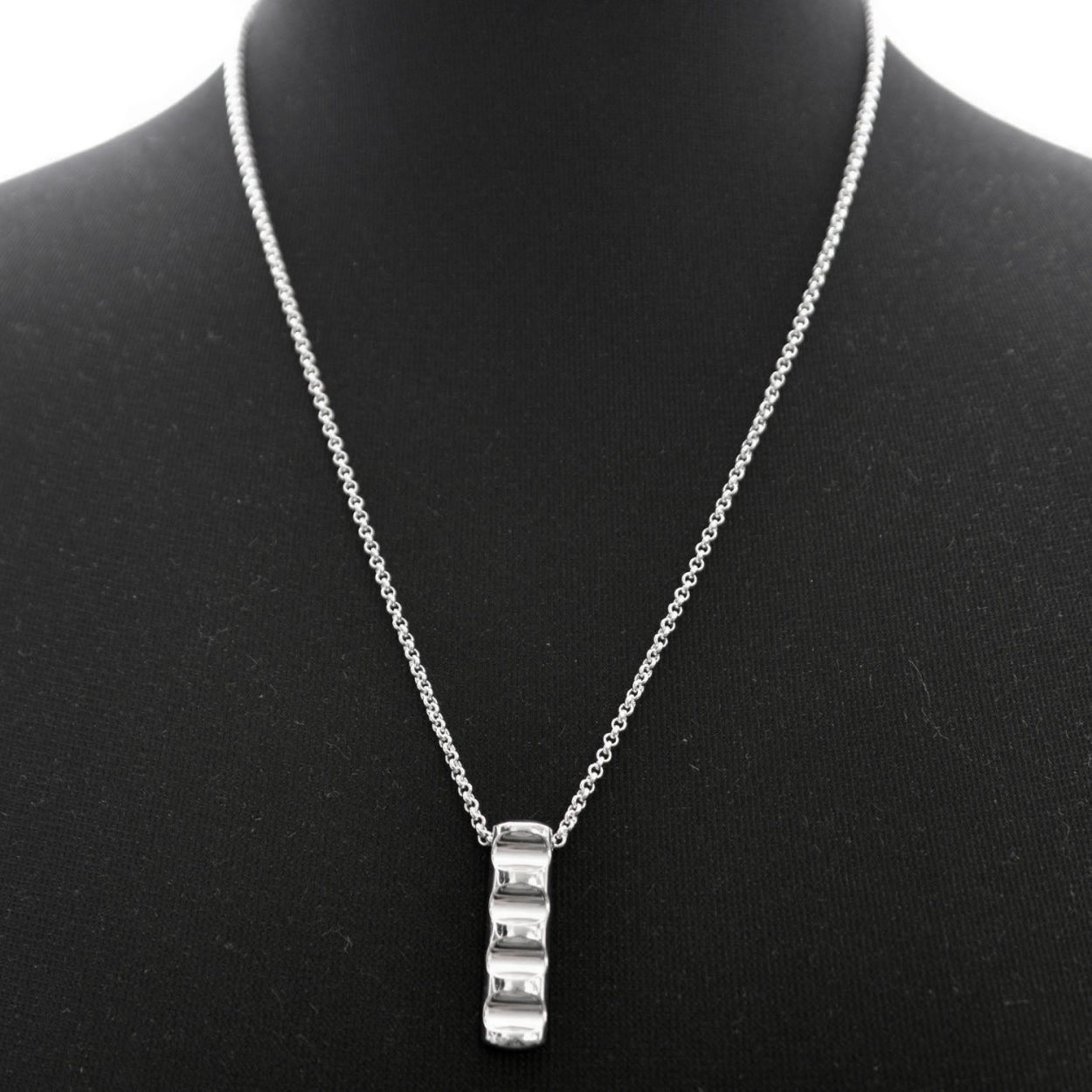 ティファニー TIFFANY&CO 36668539 パロマ・ピカソ グルーブ バー ペンダント (SS) ネックレス 50cm