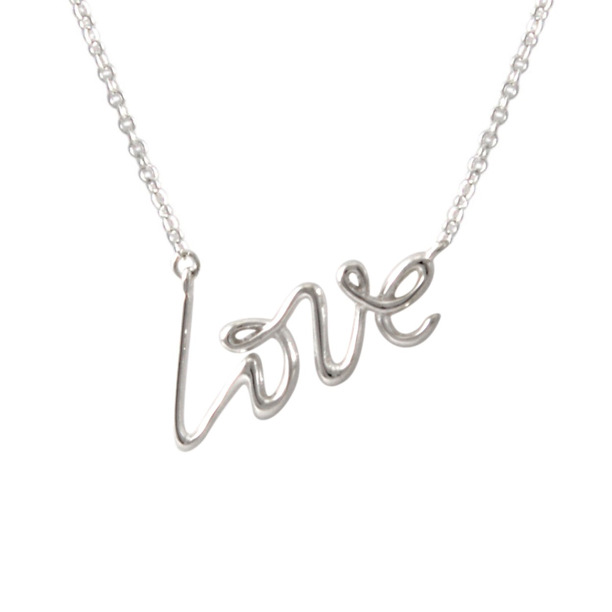 ティファニー TIFFANY&CO 26401402 パロマ・ピカソ グラフティ ラブ 「Love」 ペンダント (SS) ネックレス 41cm