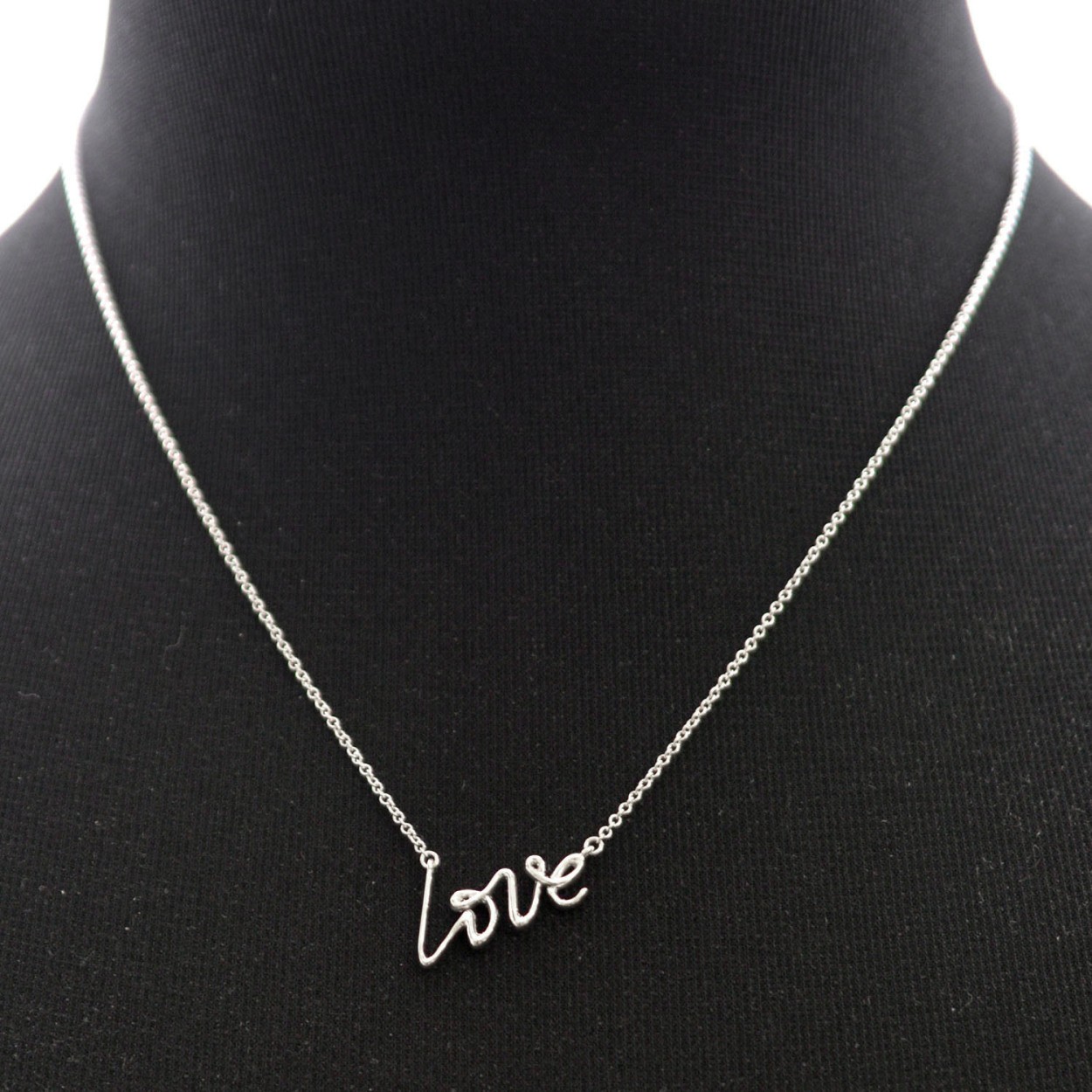 ティファニー TIFFANY&CO 26401402 パロマ・ピカソ グラフティ ラブ 「Love」 ペンダント (SS) ネックレス 41cm