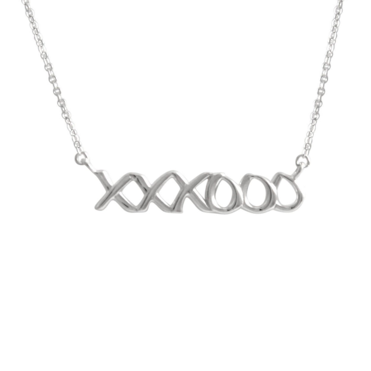 ティファニー TIFFANY&CO 36343257 パロマ・ピカソ グラフティ ラブ&キス 「XOXO」 スモール ペンダント (SS) ネックレス 41～46cm