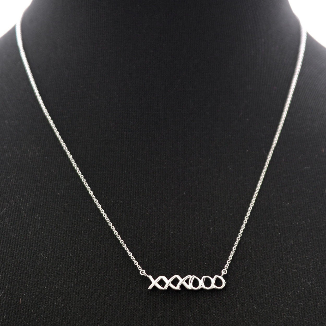 ティファニー TIFFANY&CO 36343257 パロマ・ピカソ グラフティ ラブ&キス 「XOXO」 スモール ペンダント (SS) ネックレス 41～46cm