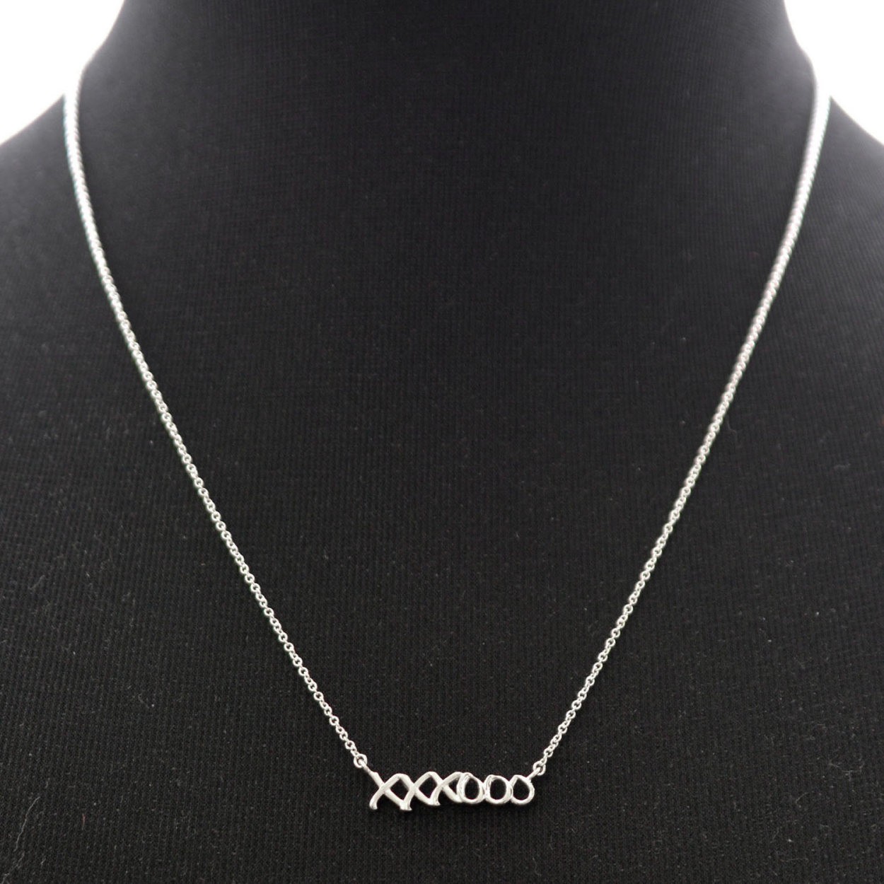 ティファニー TIFFANY&CO 36509643 パロマ・ピカソ グラフティ ラブ&キス  「XOXO」 ミニ ペンダント (SS) ネックレス 41～46cm