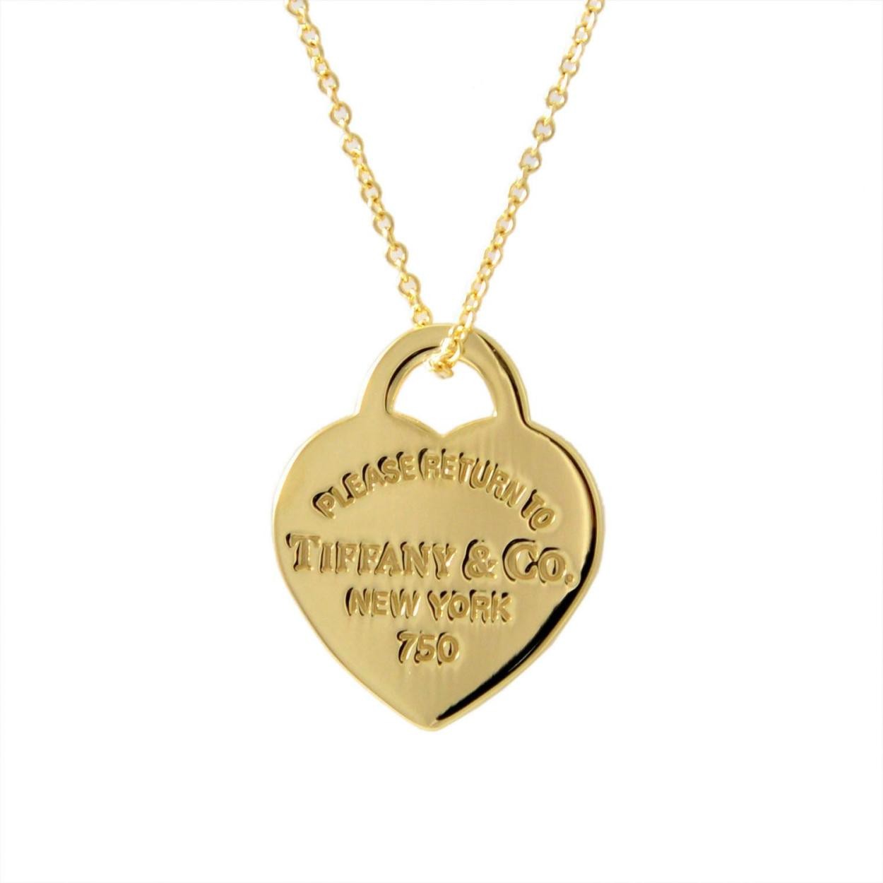 ティファニー TIFFANY&CO 21239569 RTT  リターン トゥ ティファニー スモール ハート タグ ペンダント (18KYG) ネックレス 41cm