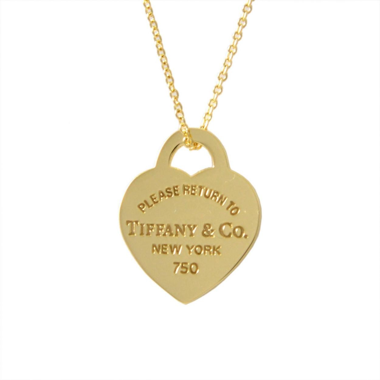 ティファニー TIFFANY&CO 21453145 RTT  リターン トゥ ティファニー スモール ハート タグ ペンダント (18KYG) ネックレス 46m