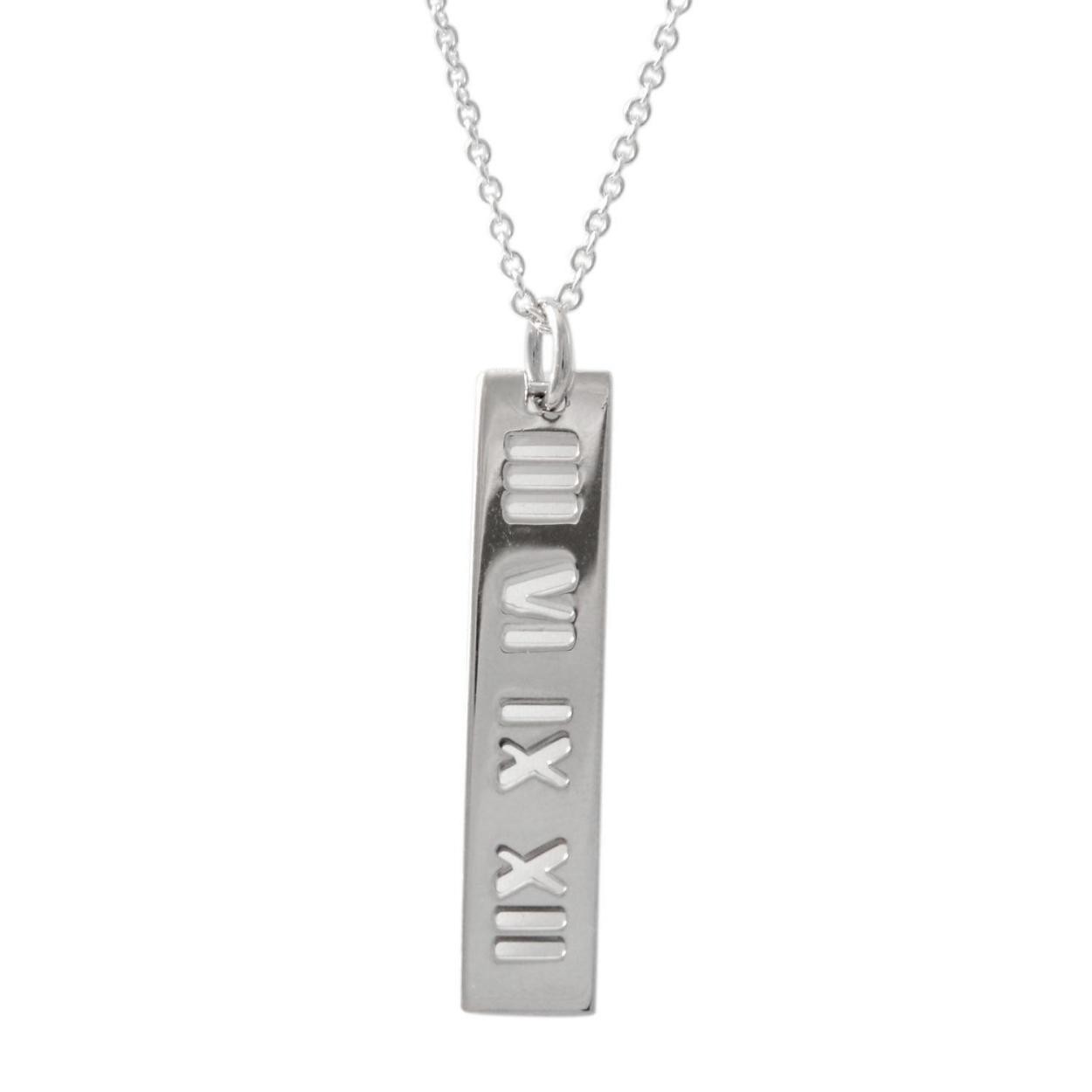 ティファニー TIFFANY&CO 31852617 アトラス バー ペンダント （SS） 50cm ネックレス