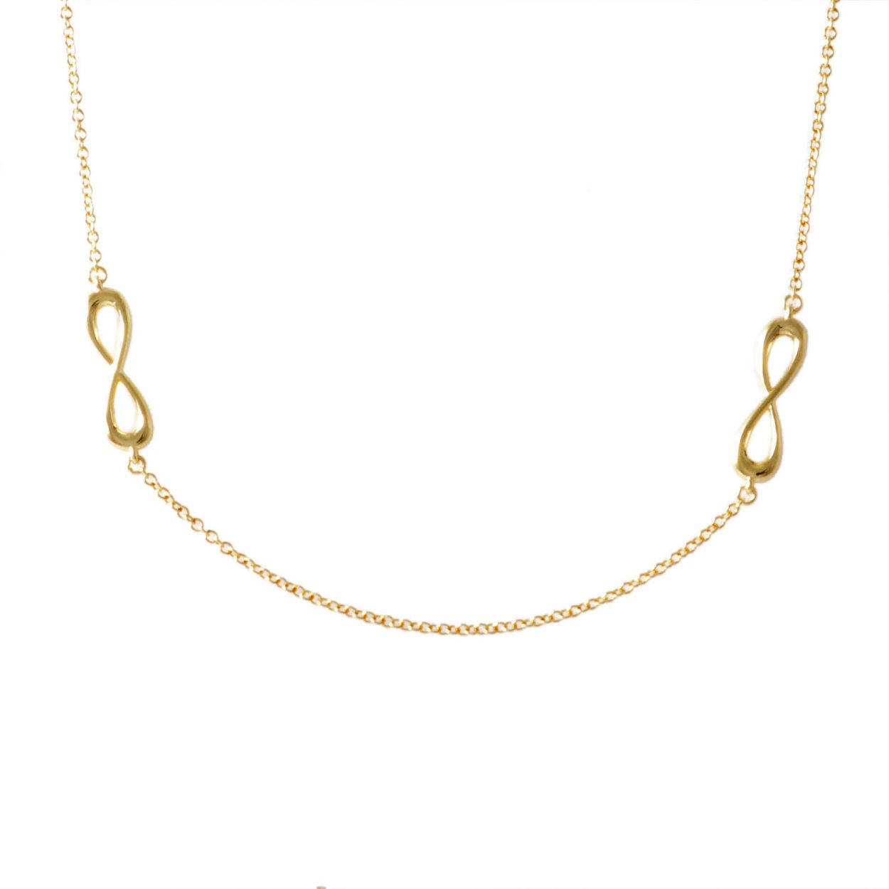 ティファニー TIFFANY&CO 35309659 インフィニティ エンドレス ネックレス  (18KYG) 46cm