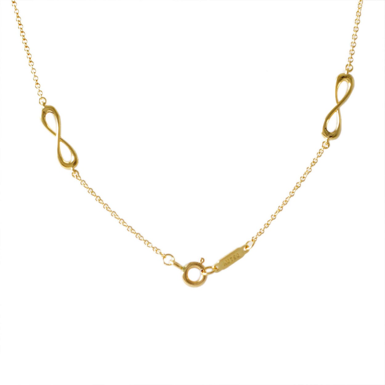 ティファニー TIFFANY&CO 35309659 インフィニティ エンドレス ネックレス  (18KYG) 46cm