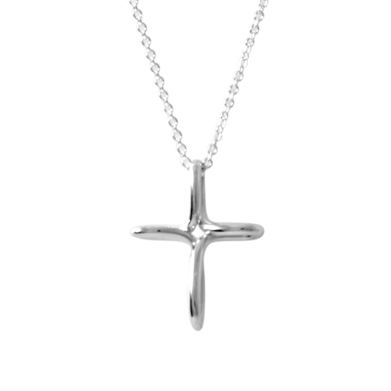 ティファニー TIFFANY&CO 37675342 インフィニティ クロス ペンダント ネックレス 41cm