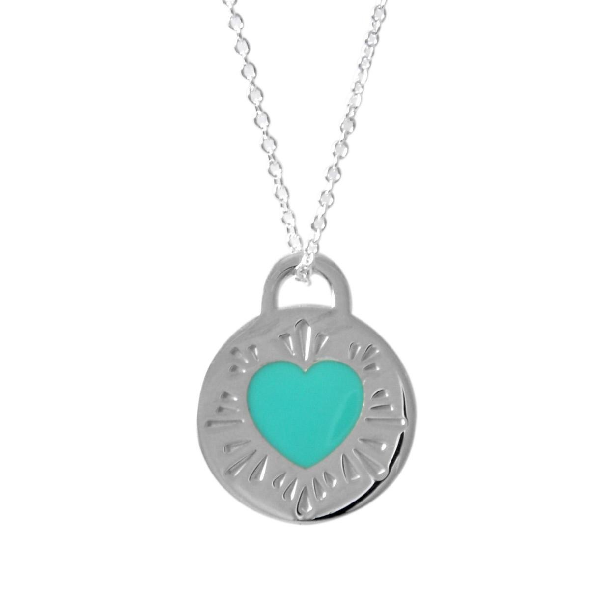 ティファニー TIFFANY&CO 60563136 RTT  リターン トゥ ティファニー ラウンド ハート ペンダント ネックレス 41～46cm