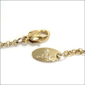 ヴィヴィアン ウェストウッド  ミニバス レリーフ ペンダント・ネックレス ゴールド 0017-14-62