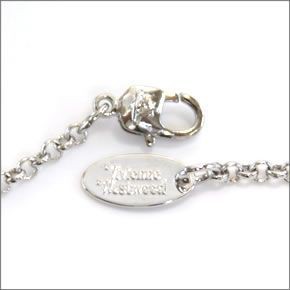 ヴィヴィアン ウェストウッド  ミニバス レリーフ ペンダント・ネックレス シルバー 0017-01-02