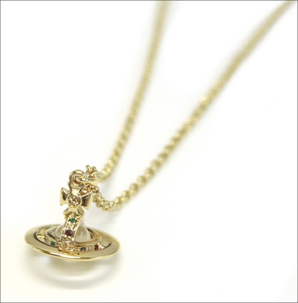 ヴィヴィアン ウェストウッド  プチ オーブ ペンダント・ゴールド 1504-14-01