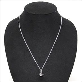 ヴィヴィアン ウェストウッド  プチ オーブ ペンダント・シルバー 1504-01-01