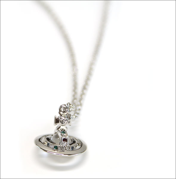 ヴィヴィアン ウェストウッド  プチ オーブ ペンダント・シルバー 1504-01-01