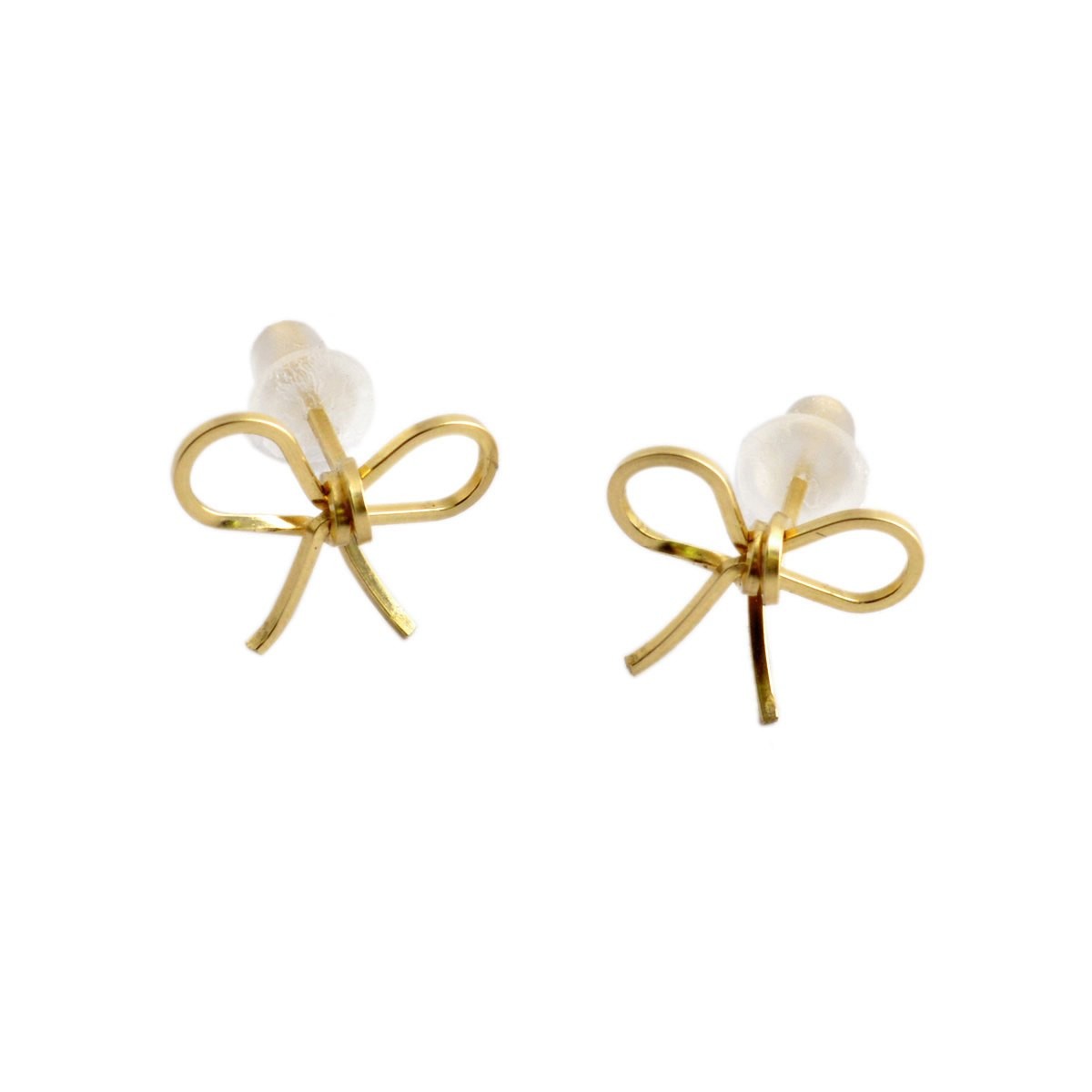 バイボー By Boe E167mini-GF ミニ リボン ピアス