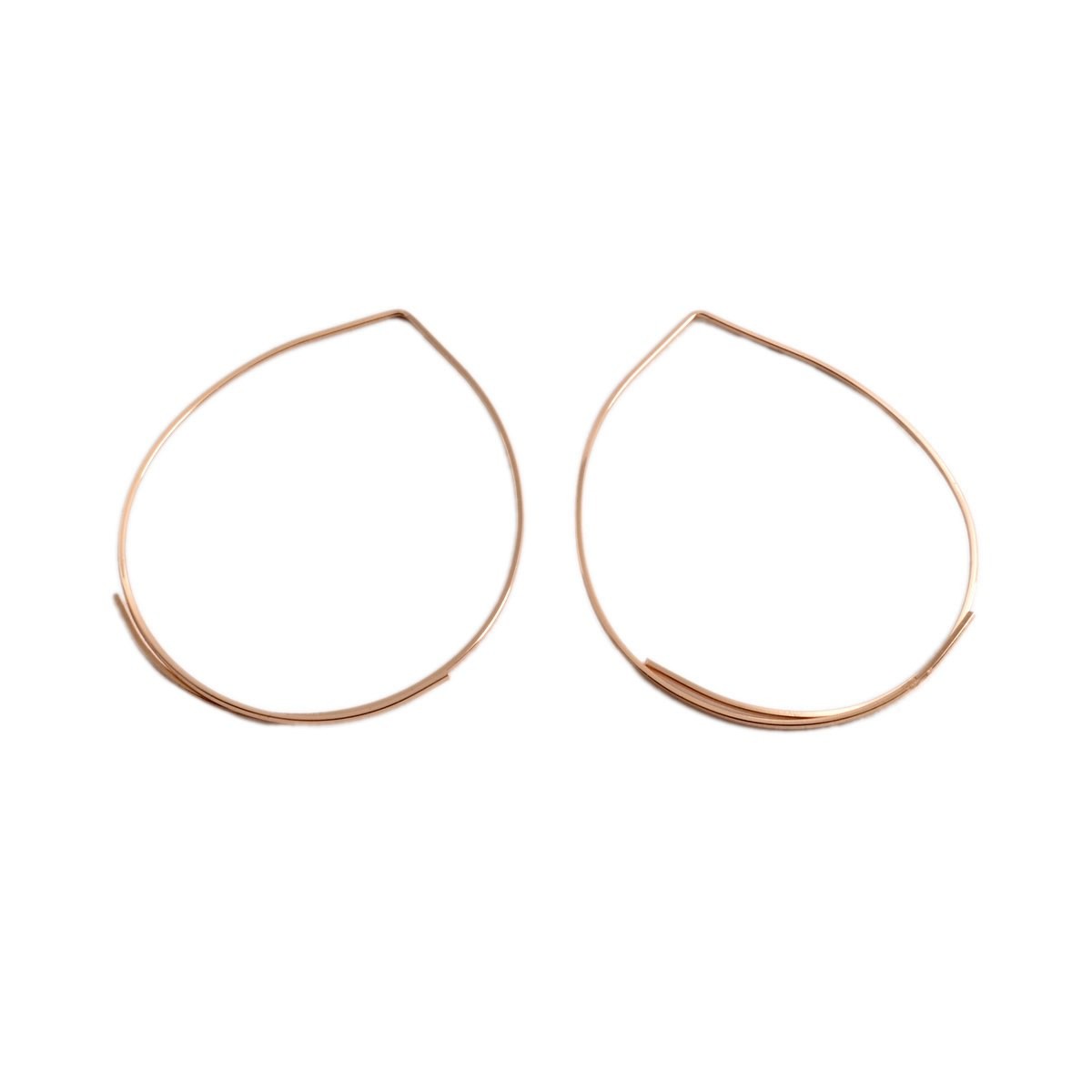 バイボー By Boe E1-RGPS オープンオーバル ワイヤー ピアス