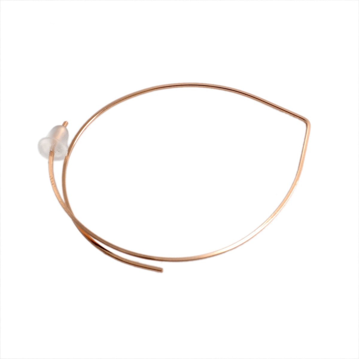 バイボー By Boe E1-RGPS オープンオーバル ワイヤー ピアス