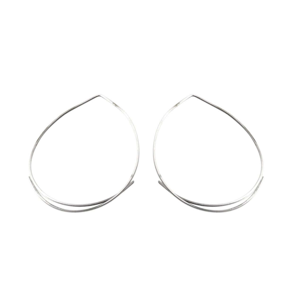 バイボー By Boe E1-SS オープンオーバル ワイヤー ピアス