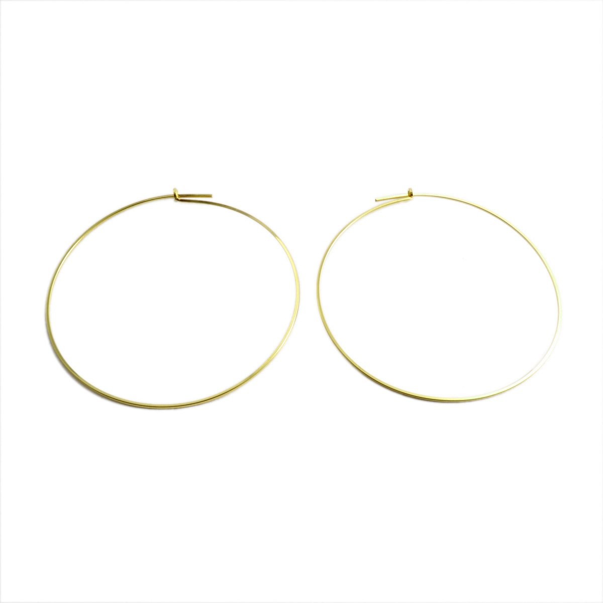 バイボー By Boe E237LG-GF クラシック フープ ラージ ピアス