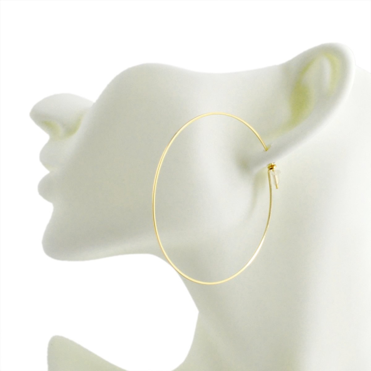 バイボー By Boe E237LG-GF クラシック フープ ラージ ピアス