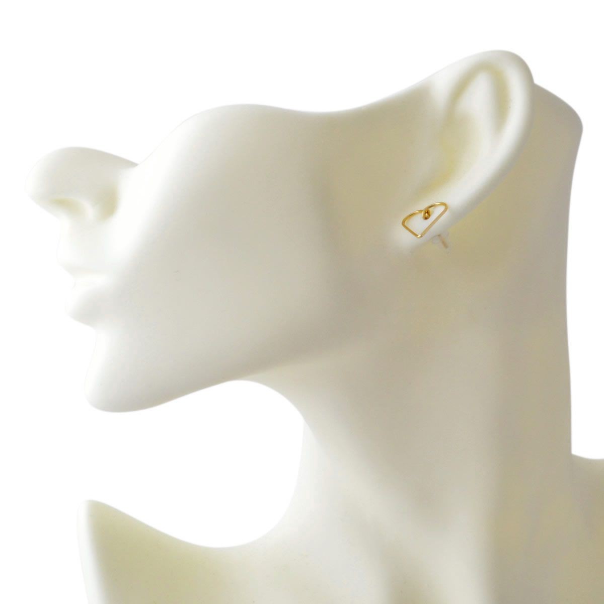 バイボー By Boe E168mini-GF ハート ミニ ピアス