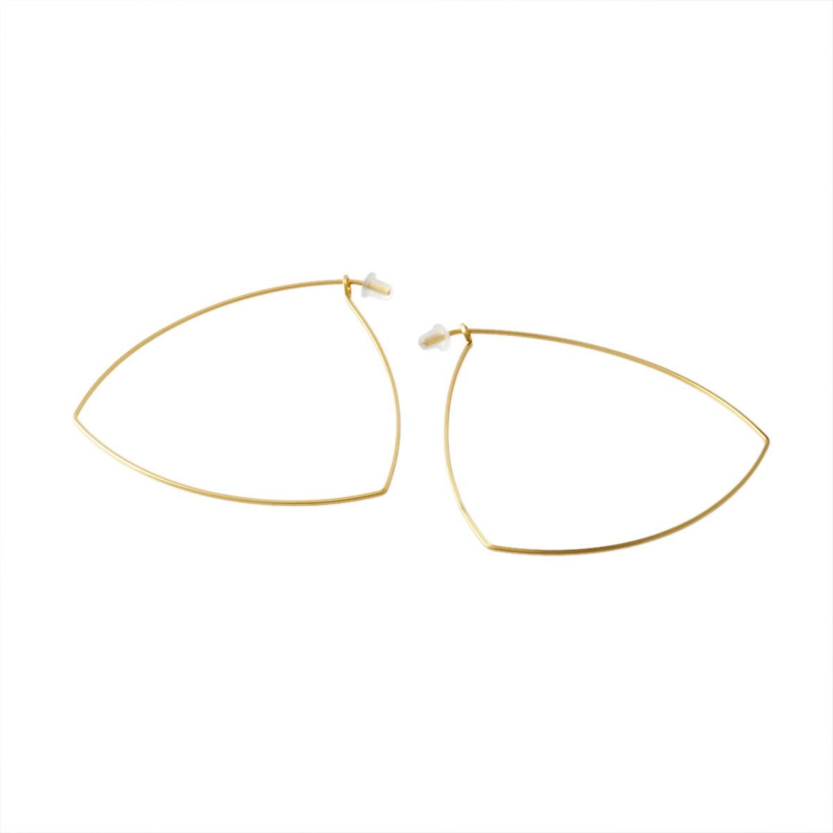 バイボー By Boe E223LG-GF トライアングル ラージ ピアス