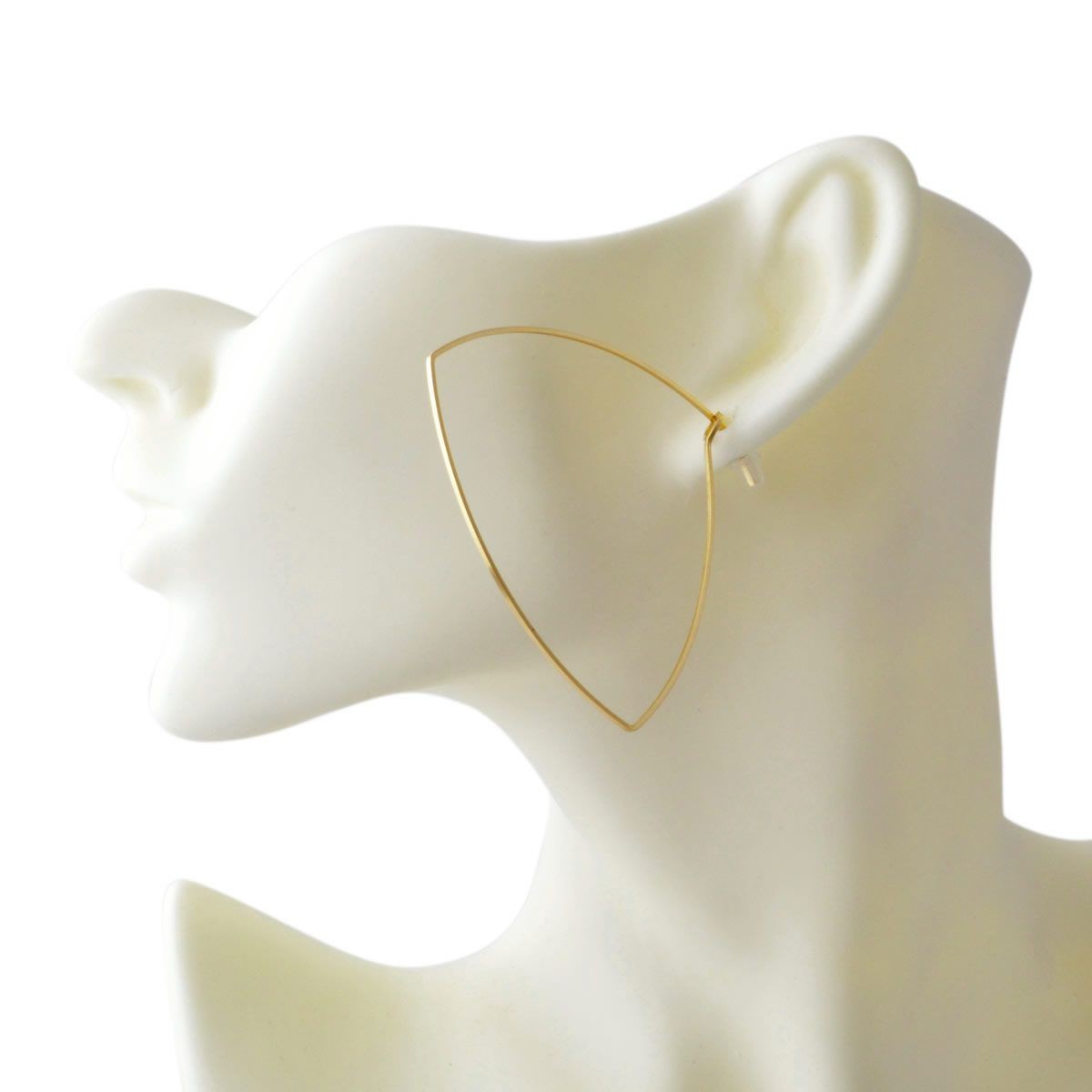 バイボー By Boe E223LG-GF トライアングル ラージ ピアス