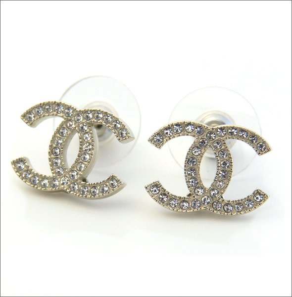 シャネル A42175 DORE/CRISTAL  COCO ココマーク CCロゴ クリスタル スタッド ピアス