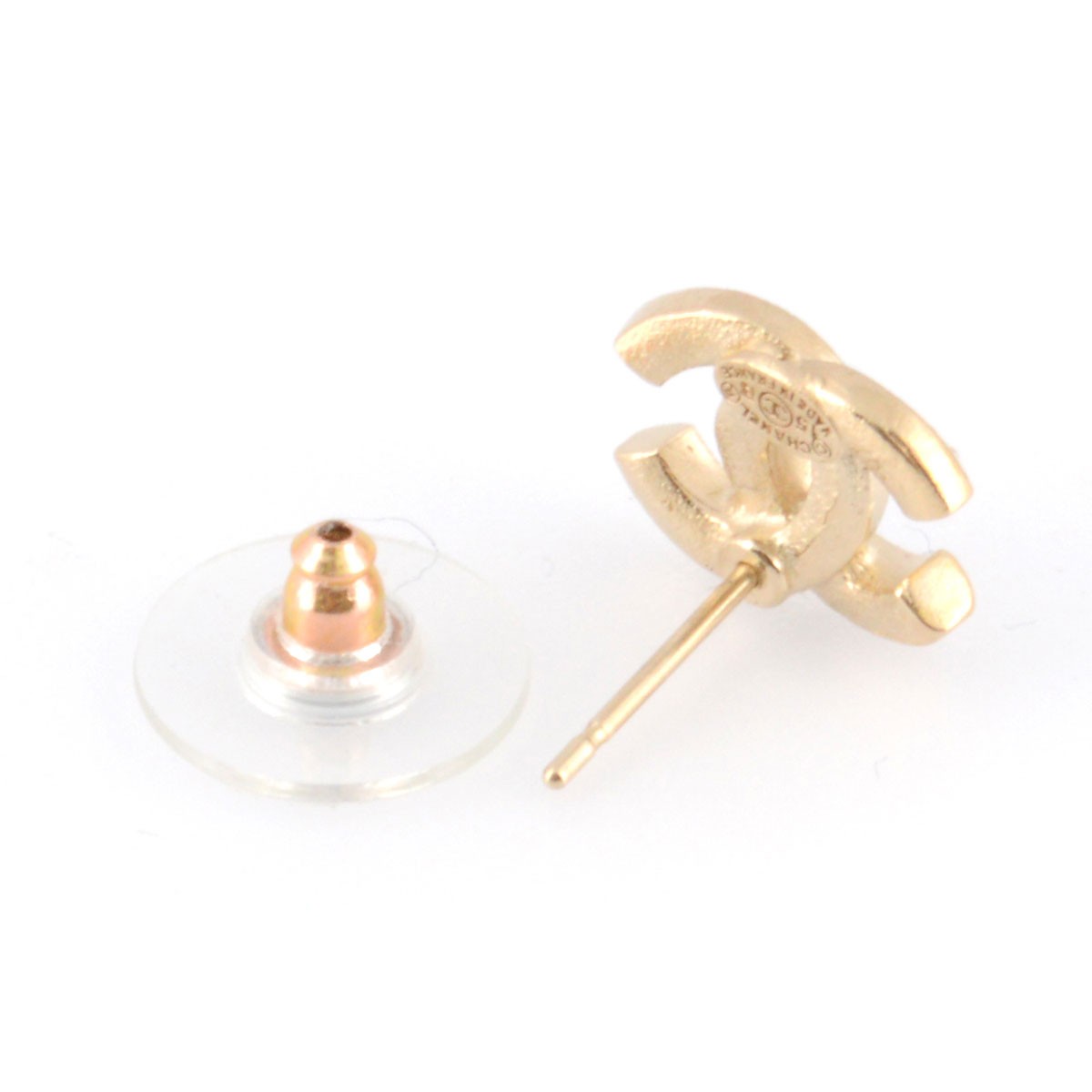 シャネル CHANEL A88582 DORE/CRISTAL COCO ココマーク CCロゴ×ラインストーン スタッド ピアス