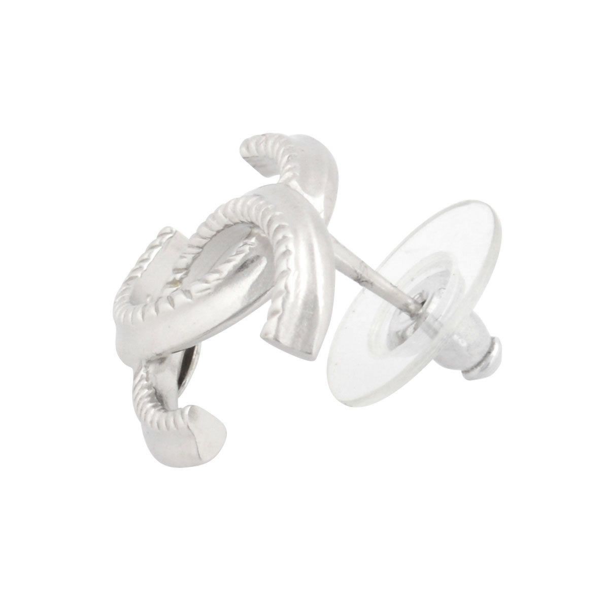 シャネル CHANEL A85859 ARGENT COCO ココマーク CCロゴ スタッド ピアス