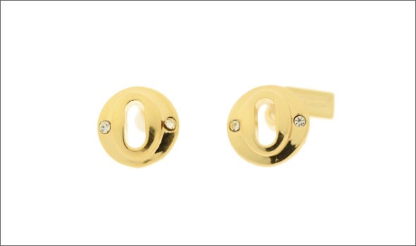 コーチ ≪取り寄せ商品≫ レイヤー ド マルチ オーバル パヴェ スタッズ ピアス 99971/GLD/E