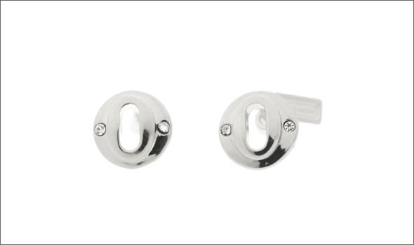 コーチ ≪取り寄せ商品≫ レイヤー ド マルチ オーバル パヴェ スタッズ ピアス 99971/SLV/E