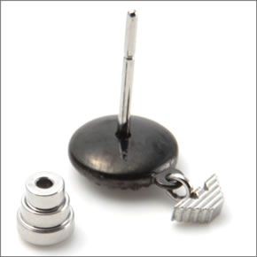 エンポリオアルマーニ EGS1968040 イーグルモチーフ ラインストーン ピアス ステンレススチール