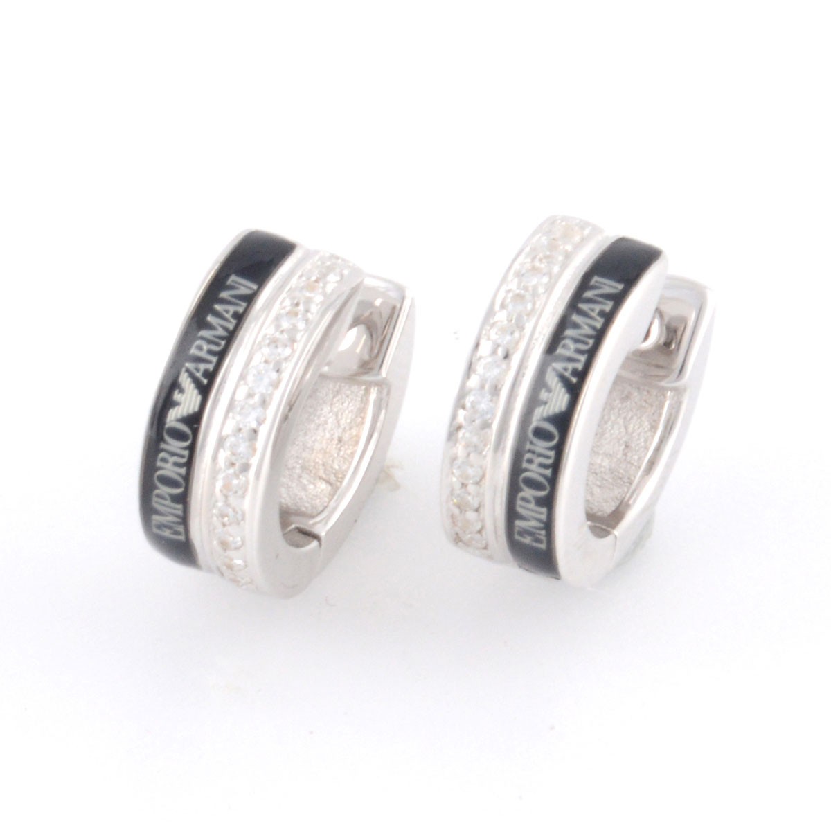 エンポリオアルマーニ EMPORIO ARMANI EG3180040  イーグルロゴ フープ ピアス