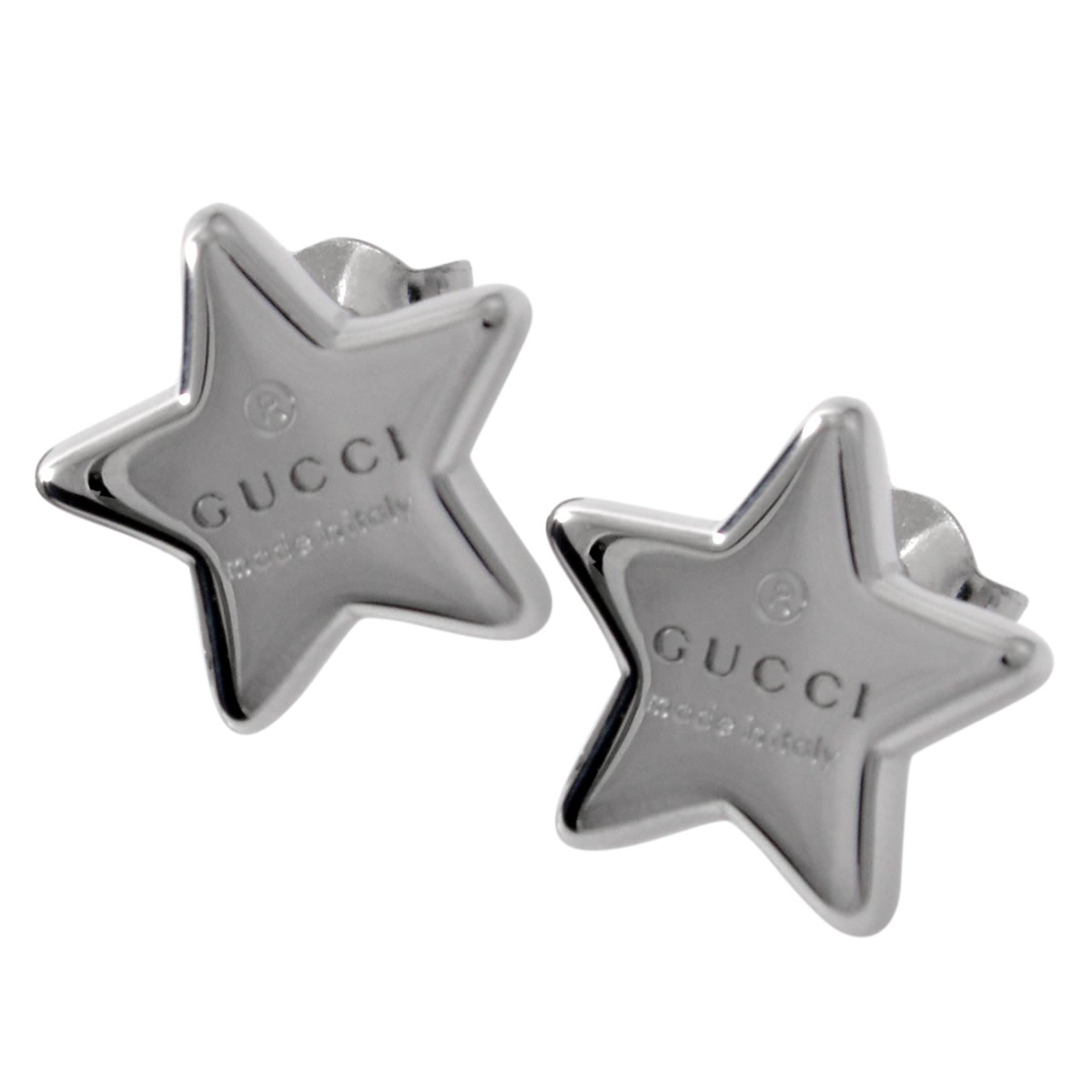 グッチ GUCCI 356249-J8400-0702 スターモチーフ 星型 スタッド ピアス