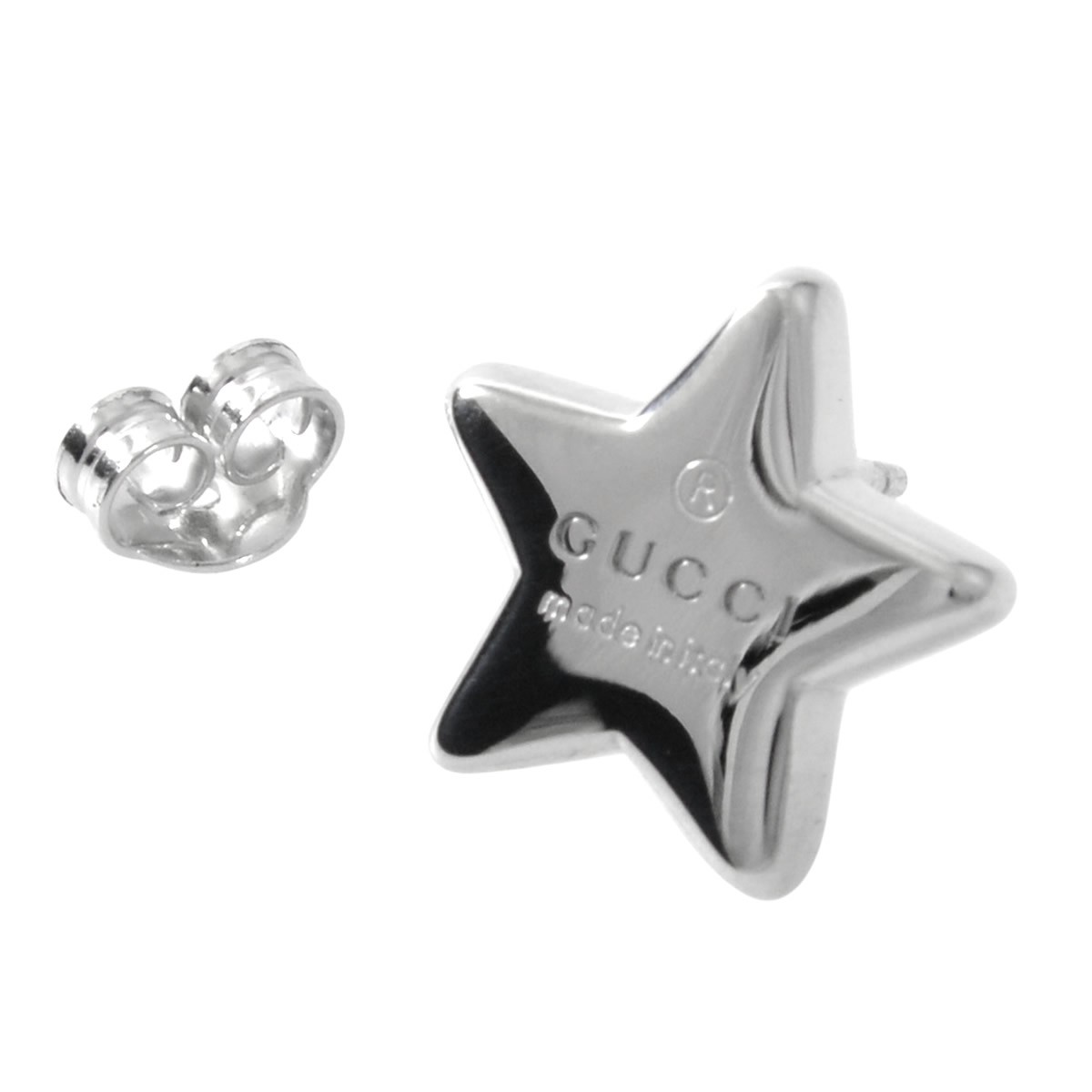 グッチ GUCCI 356249-J8400-0702 スターモチーフ 星型 スタッド ピアス