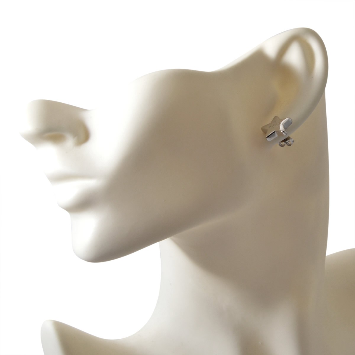 グッチ GUCCI 356249-J8400-0702 スターモチーフ 星型 スタッド ピアス