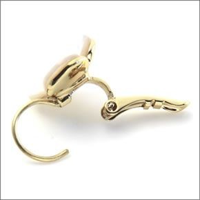 ケイトスペード DISCO PANSY Leverbacks パンジーモチーフ クリスタル・ビジュー レバーバック ピアス WBRU6730-110