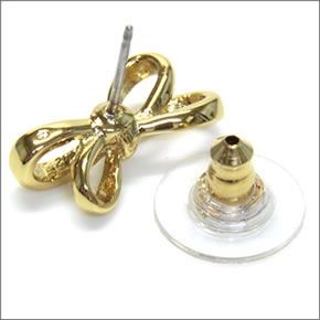 ケイトスペード WBRU9489-711 TIED UP Studs リボンモチーフ スタッド ピアス
