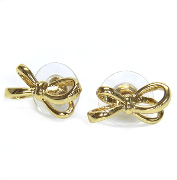 ケイトスペード WBRU9489-711 TIED UP Studs リボンモチーフ スタッド ピアス