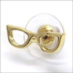 ケイトスペード WBRUA526-711 GORESKI GLASSES Studs メガネモチーフ スタッド ピアス